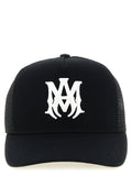 Amiri Black Cotton Baseball Cap