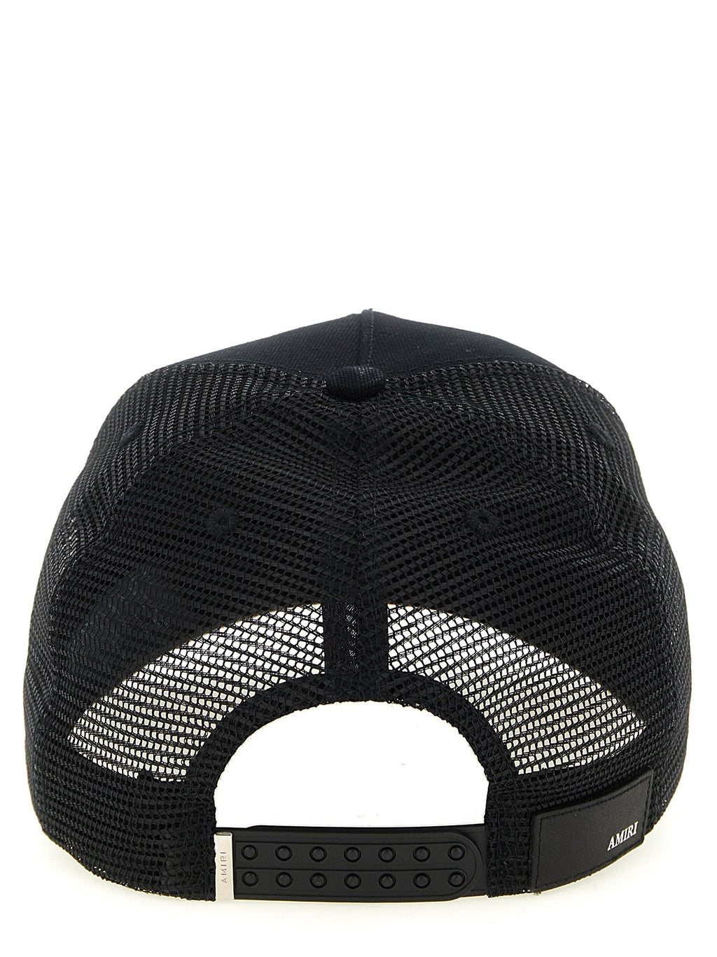 Amiri Black Cotton Baseball Cap