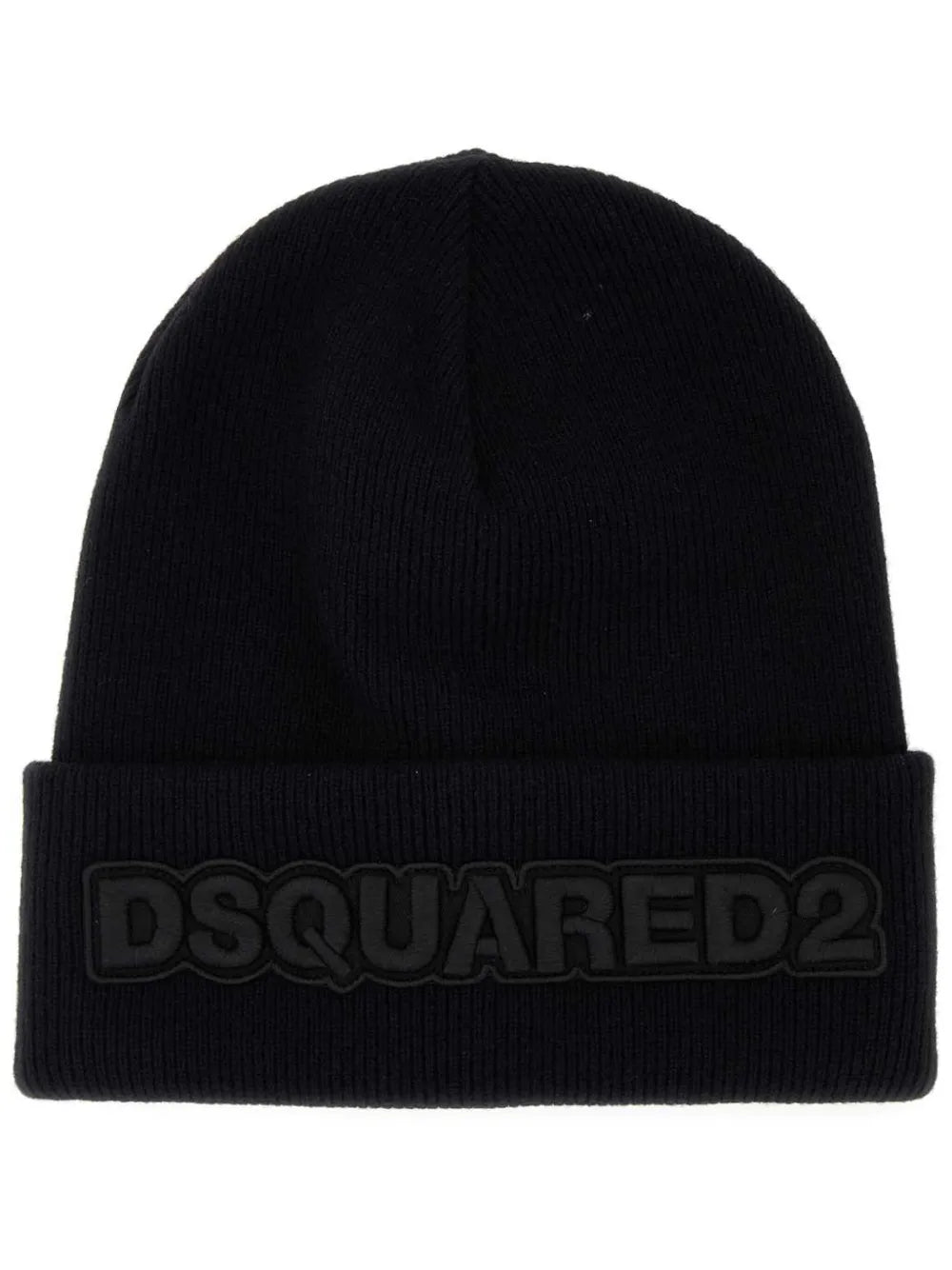 DSQUARED2 Embroidered Wool Beanie