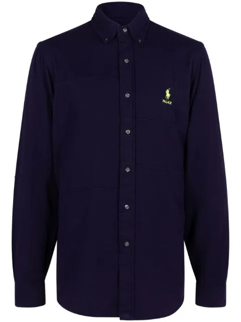 Palace x Ralph Lauren B.D. Pieced flannel shirt