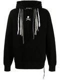 Mastermind World logo-print tassel-detail hoodie