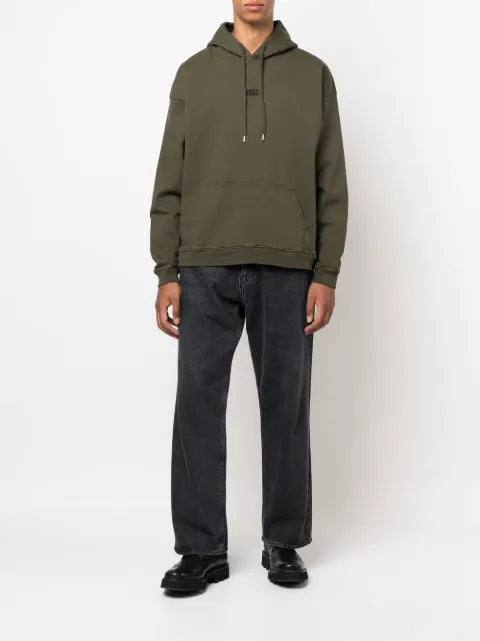 DSQUARED2 embroidered-logo detail hoodie