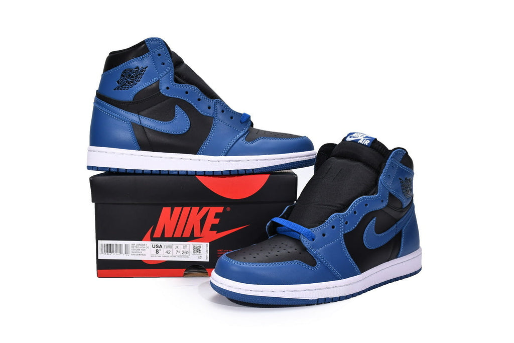 Air Jordan 1 Retro High OG Dark Marina Blue Reps Sneakers 555088-404