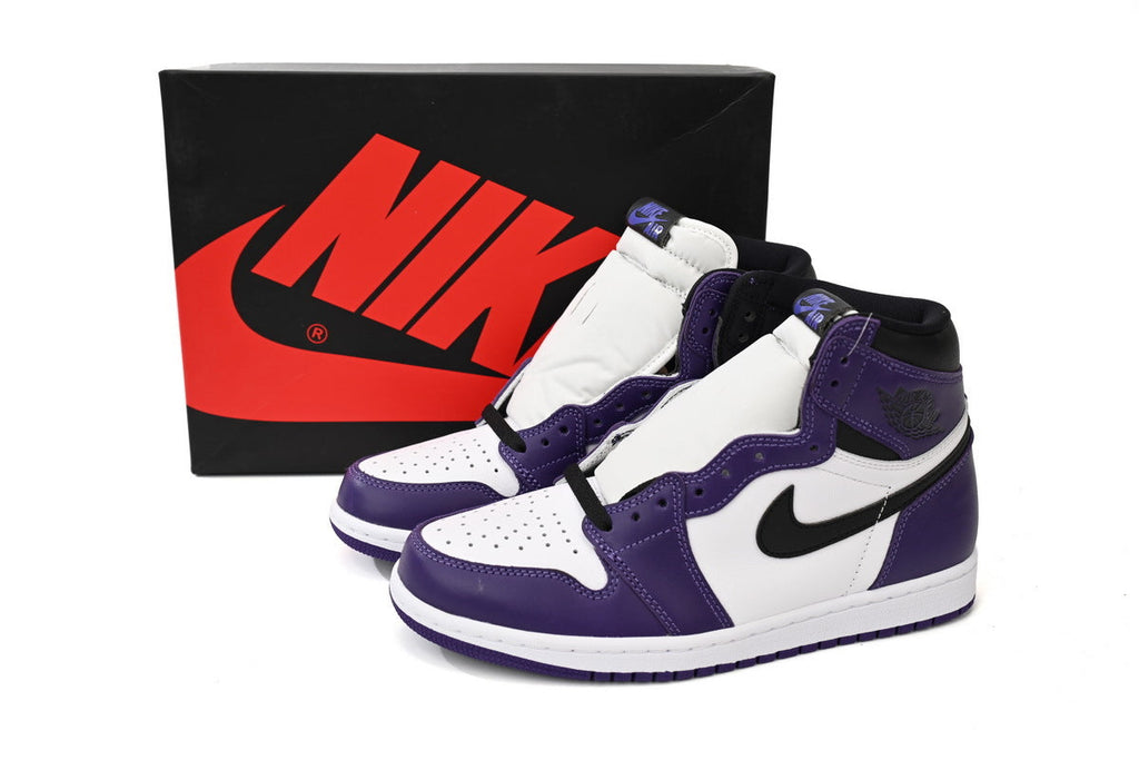 Rsnow Jordan 1 Retro High Court Purple White 555088-500