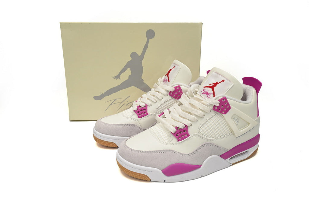 Rsnow Nike SB x Air Jordan 4 White Purple Grey DR5415-105