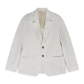 Ivory Notched Blazer
