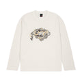 "aziza" waffle Longsleeve off white