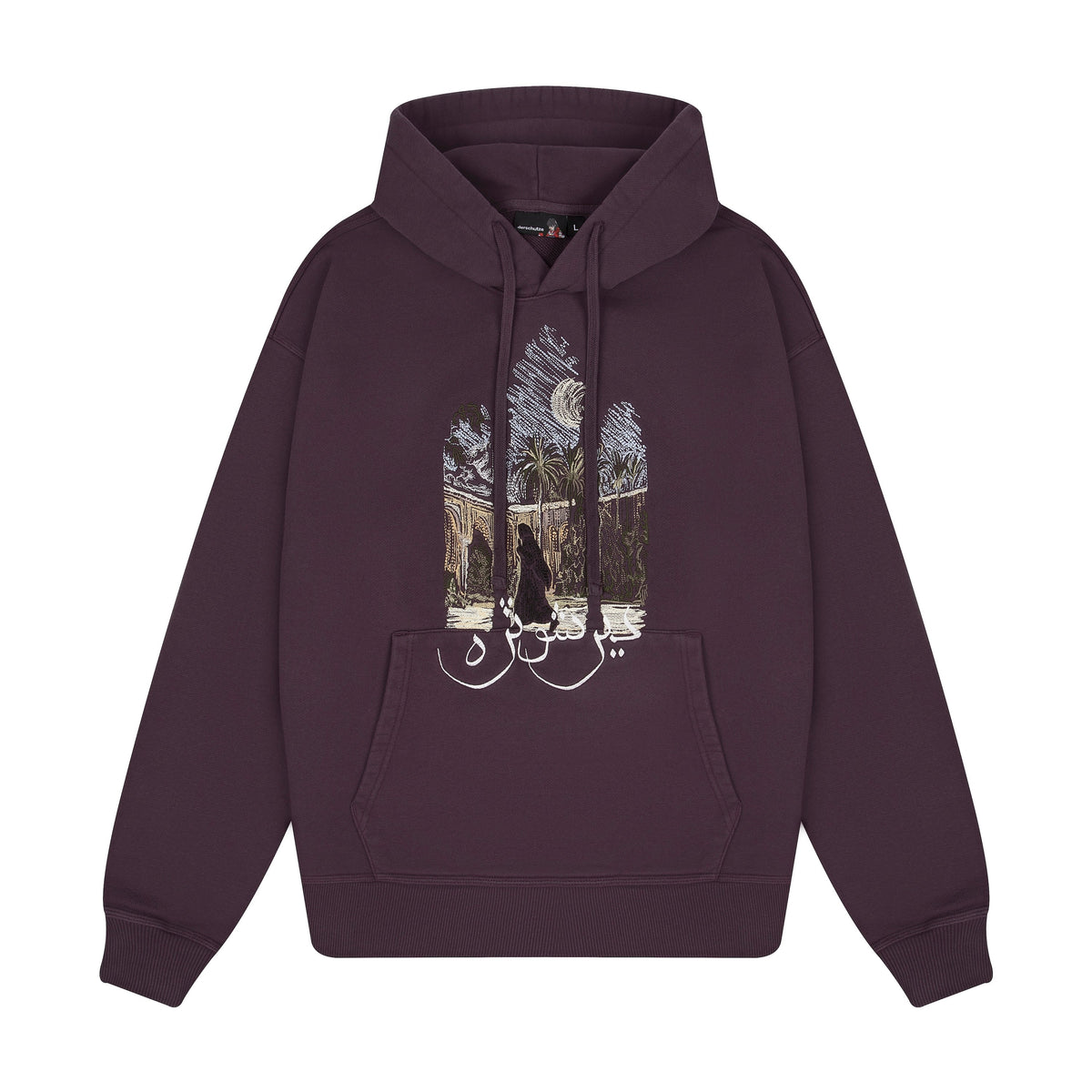 "aziza" Hoodie purple