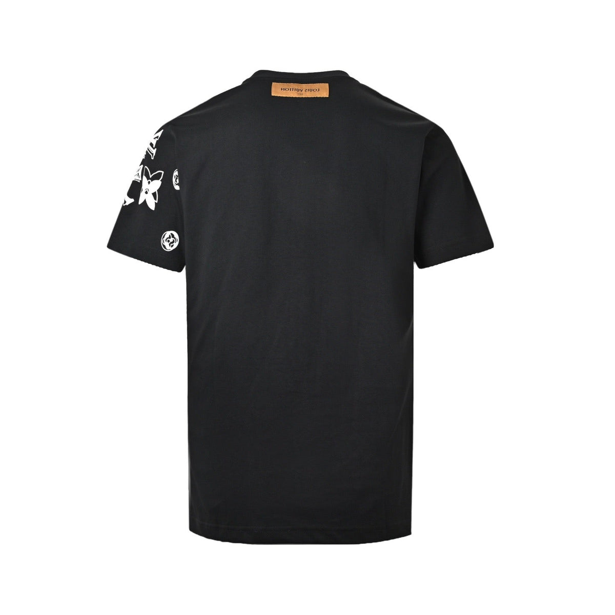 Double monogram print short-sleeved shirt