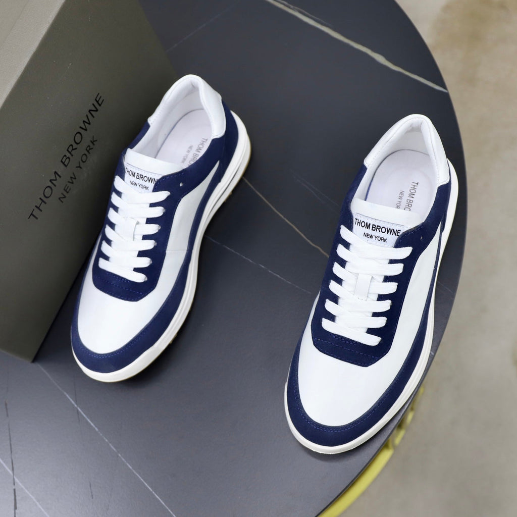 Premium Leather Sneaker — Chunky Sole Edition
