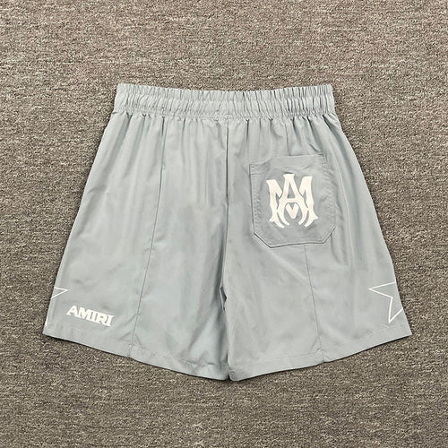 AMIRI Logo-Print Swim Shorts
