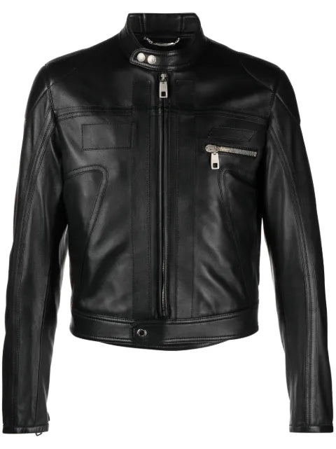 Dolce & Gabbana nappa leather biker jacket