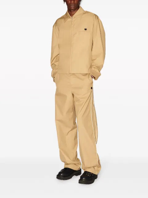 AMBUSH striped cotton jacket