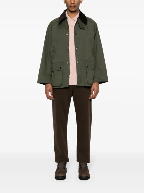 Barbour Bedale contrasting-collar jacket