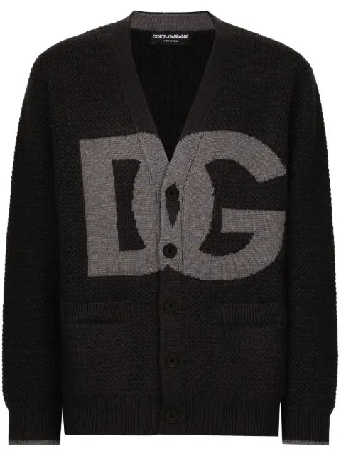 Dolce & Gabbana logo-intarsia cardigan