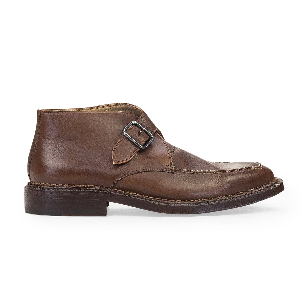 BROWN CASTAGNA ANKLE BOOTS