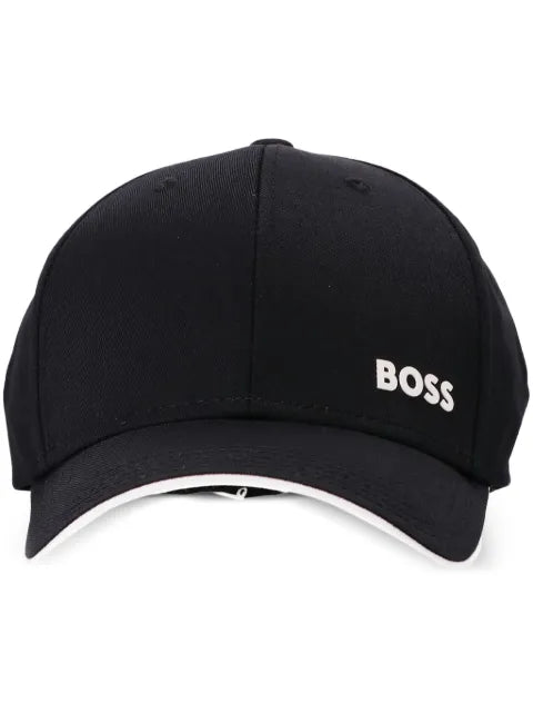 BOSS twill-logo-print baseball cap