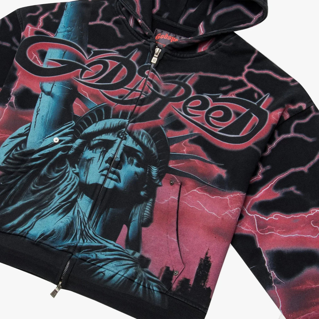 Godspeed Voltage Red Zip Up