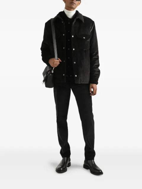 Dolce & Gabbana corduroy flap-pocket jacket