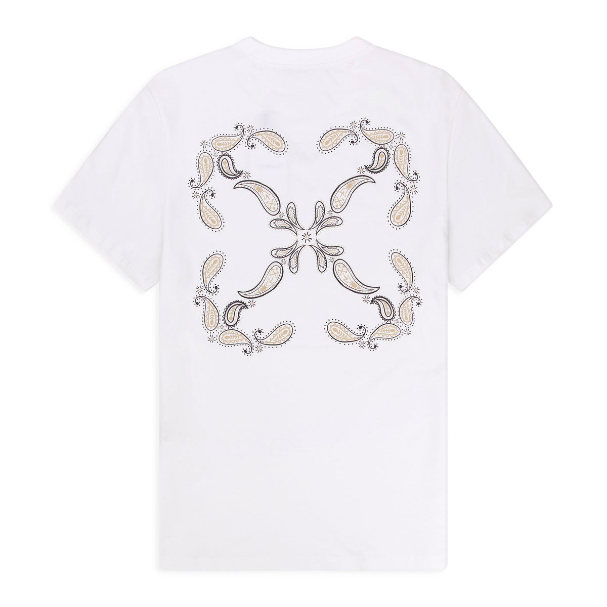 White Bandana Arrow Slim T-shirt