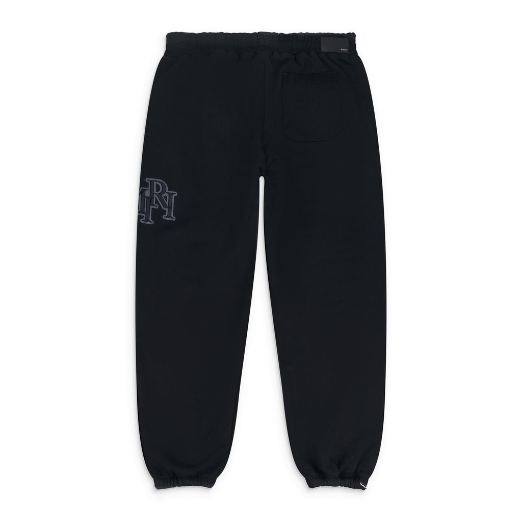 Black AMIRI STAGGERED SWEATPANT