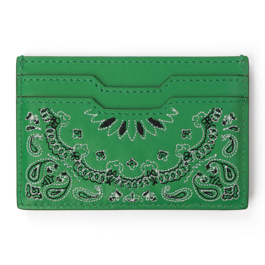 Green Bandana Card Holder