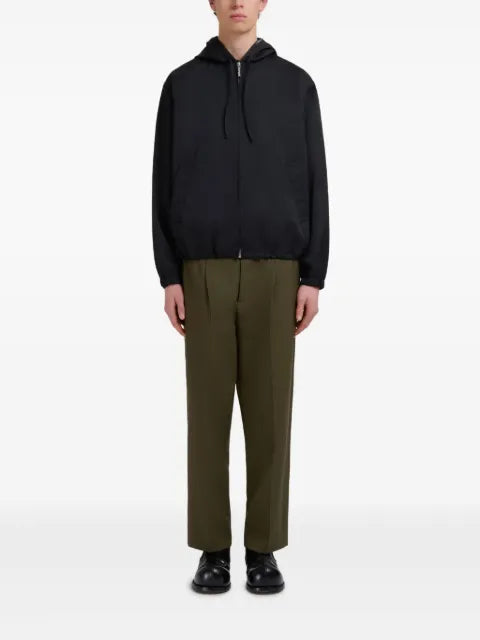 Marni hooded zip-up jacket