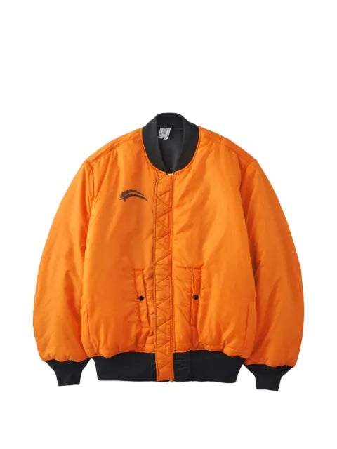 PROTOTYPES logo reversible bomber jacket
