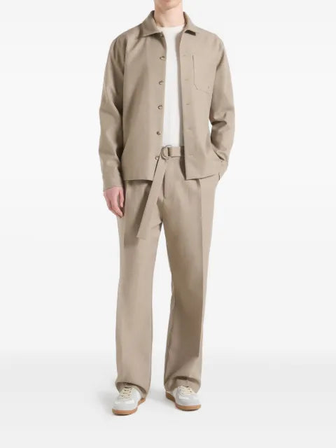 Manière De Voir Valentin - tailored overshirt - beige