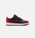 Air Jordan 1 Retro Low OG Banned | Grade School Lifestyle Shoe | Black/Varsity Red/Summit White