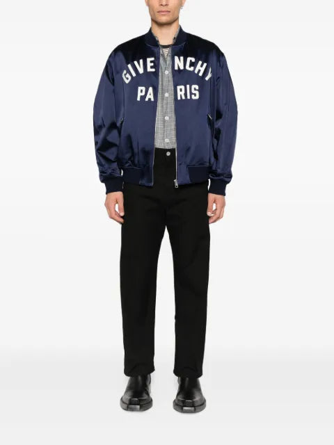 Givenchy logo bomber jacket
