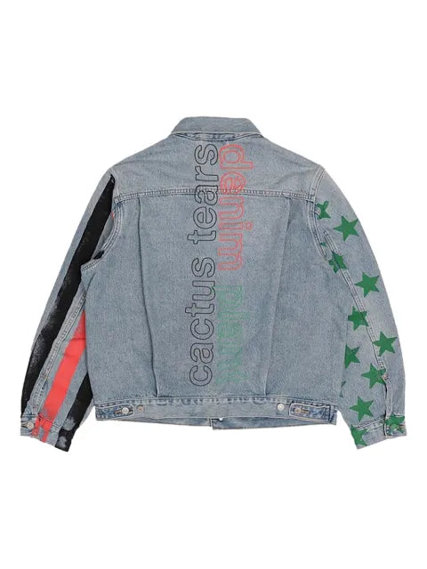 Denim Tears Cactus Tears Denim Plant denim jacket