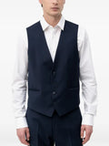 HUGO button-fastening waistcoat