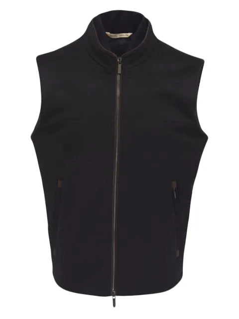 Maurizio Baldassari zip sleeveless gilet
