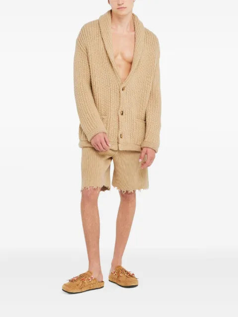 Alanui patch-pocket buttoned cardigan
