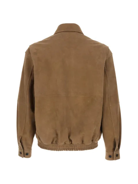 TONYWACK goat suede zip jacket