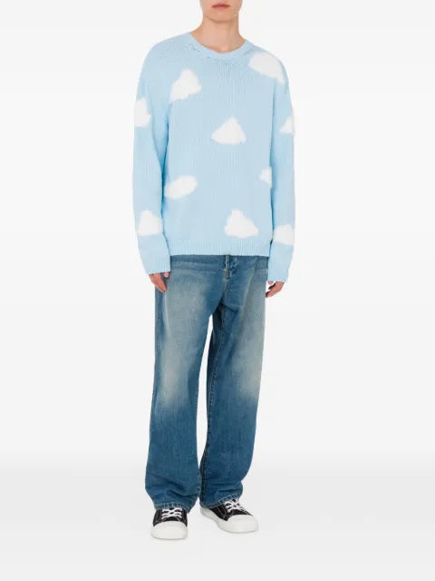 Moschino blue sweater
