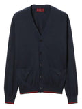 Gucci V-neck long-sleeved cardigan