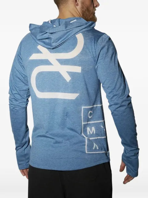 Reebok graphic-print hoodie