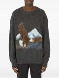 Maison Margiela eagle crewneck sweater