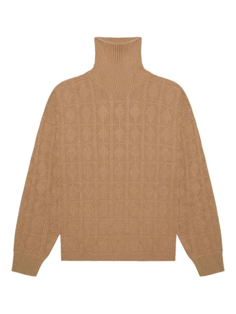 PLACE OF ËLMS diamond-pattern sweater