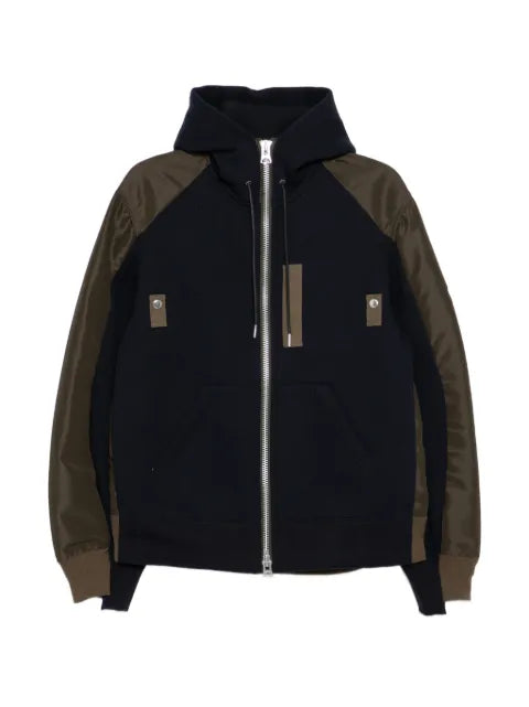 sacai Sponge hooded jacket