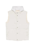 Eleventy hooded padded gilet