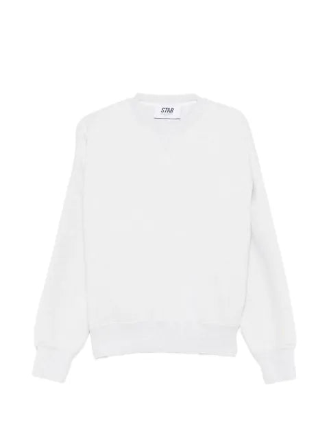 Golden Goose Star sweatshirt in cotton with embroidery and crystals