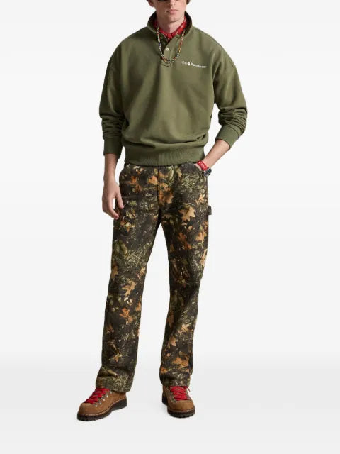 Polo Ralph Lauren relaxed fit logo collared sweatshirt