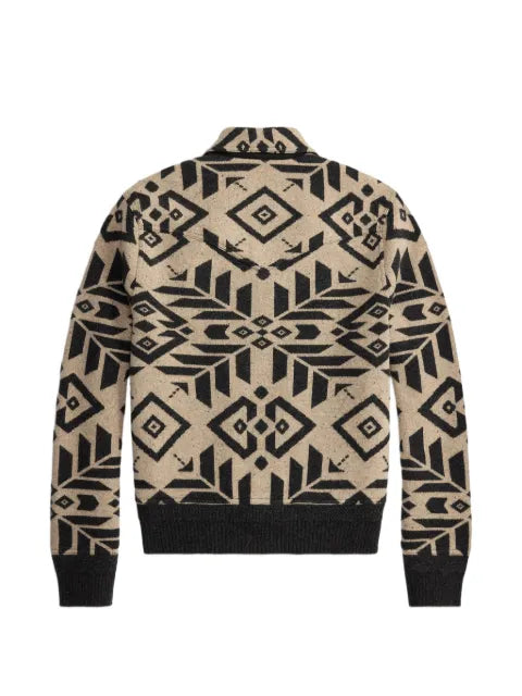 Ralph Lauren RRL geometric-print wool jacket