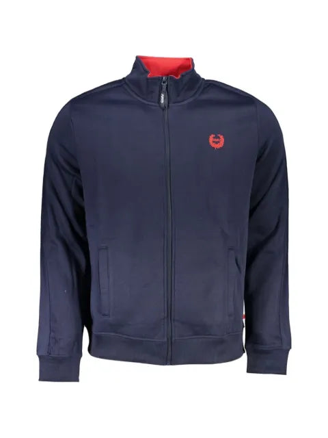 Gian Marco Venturi Vintage logo-embroidered zip-up sweatshirt