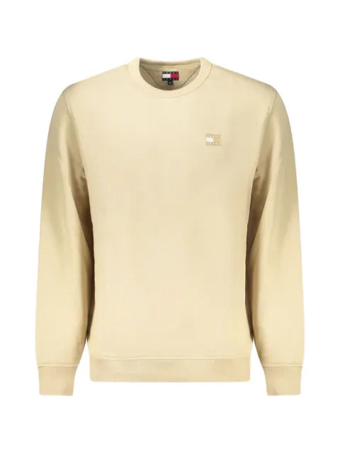 Tommy Hilfiger logo-patch crew-neck sweater