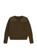 GOSHA RUBCHINSKIY panelled ribbed-knit sweater