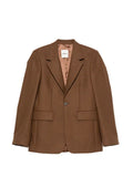 SANDRO long-sleeve buttoned blazer